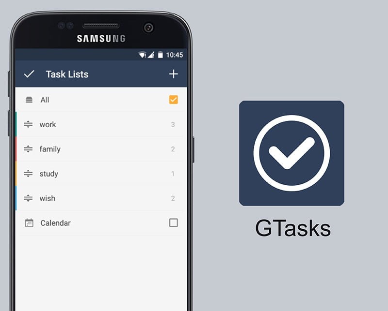 Ứng dụng quản lý công việc GTasks for Android